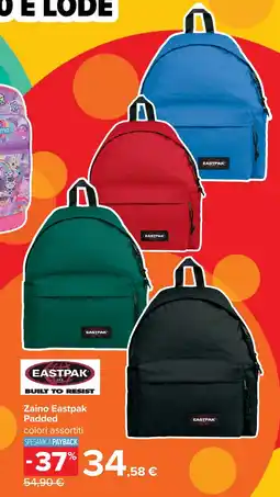 Carrefour Zaino Eastpak Padded offerta