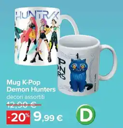 Carrefour Mug K-Pop Demon Hunters offerta