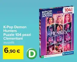 Carrefour K-Pop Demon Hunters Puzzle Clementoni offerta