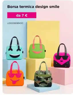 Kasanova Borsa termica design smile offerta