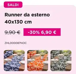 Kasanova Runner da esterno offerta