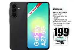 MediaWorld SAMSUNG Galaxy A27 128GB offerta