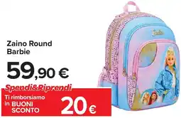 Carrefour Zaino Round Barbie offerta