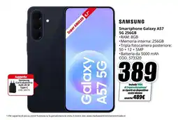 MediaWorld SAMSUNG Smartphone Galaxy A57 5G 256GB offerta