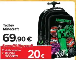 Carrefour Trolley Minecraft offerta