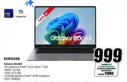 MediaWorld SAMSUNG Galaxy Book6 offerta