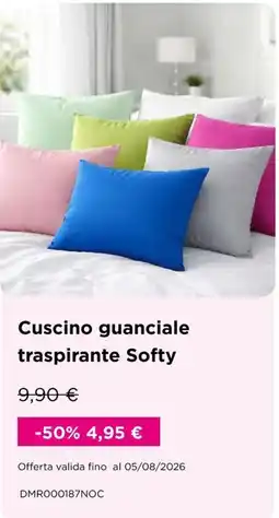 Kasanova Cuscino guanciale traspirante Softy offerta