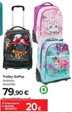 Carrefour Trolley GoPop offerta