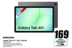 MediaWorld SAMSUNG Galaxy Tab A11+ offerta