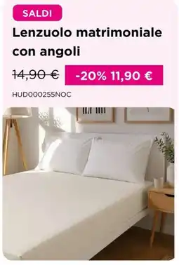 Kasanova Lenzuolo matrimoniale con angoli offerta