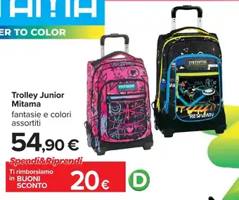 Carrefour Trolley Junior Mitama offerta