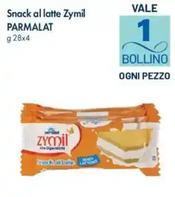 Famila Snack al latte zymil parmalat offerta
