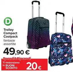 Carrefour Trolley Compact Coolpack offerta