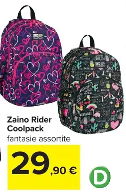 Carrefour Zaino Rider Coolpack offerta