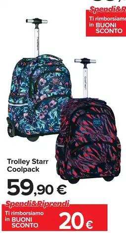 Carrefour Trolley Starr Coolpack offerta