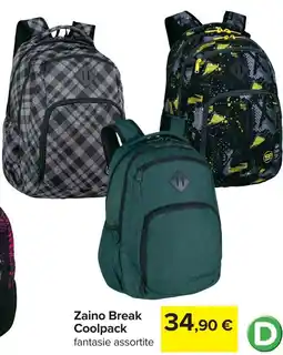Carrefour Zaino Break Coolpack offerta