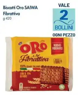 Famila Biscotti oro saiwa fibrativa offerta