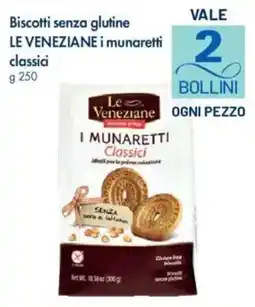 Famila Biscotti senza glutine le veneziane i munaretti classici offerta