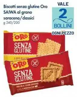 Famila Biscotti senza glutine Oro SAIWA offerta