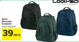 Carrefour Zaino Mercador Coolpack offerta