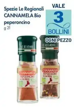 Famila Spezie Le Regionali Cannamela Bio peperoncino offerta