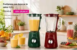 Kasanova Frullatore con brocca in vetro offerta