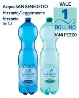 Famila Acqua SAN BENEDETTO frizzante/leggermente frizzante offerta
