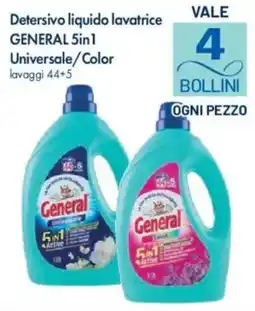 Famila Detersivo liquido lavatrice General 5in1 Universale/Color offerta