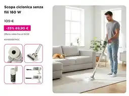 Kasanova Scopa ciclonica senza fili offerta