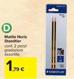 Carrefour Matite Noris Staedtler offerta