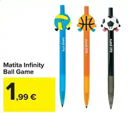 Carrefour Matita Infinity Ball Game offerta