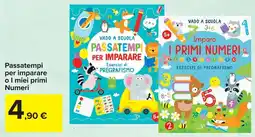 Carrefour Passatemi per imparare o I miei primi Numeri offerta