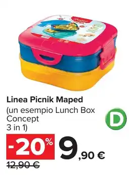 Carrefour Linea Picnik Maped offerta