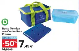 Carrefour Borsa Termica con Contenitore Pranzo offerta
