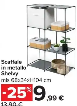 Carrefour Scaffale in metallo Shelvy offerta