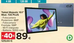 Carrefour Tablet Majestic 10.1" Mod. 720 PLUS offerta