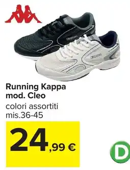 Carrefour Running Kappa mod. Cleo offerta