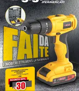 Il Gigante AVVITATORE A PERCUSSIONE POWER X offerta