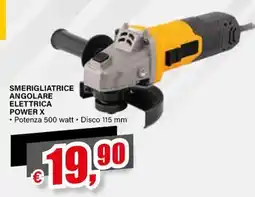 Il Gigante Smerigliatrice angolare elettrica POWER X offerta