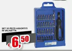 Il Gigante SET 32 PEZZI ASSORTITI IN VALIGETTA offerta