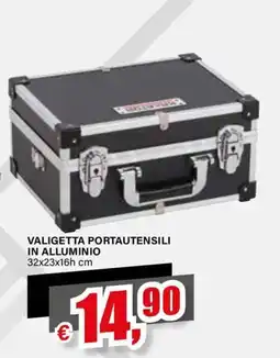 Il Gigante VALIGETTA PORTAUTENSILI IN ALLUMINIO offerta
