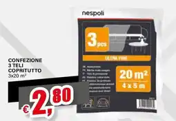 Il Gigante nespoli TELI COPRITUTTO offerta