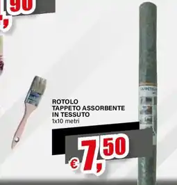 Il Gigante ROTOLO TAPPETO ASSORBENTE IN TESSUTO offerta