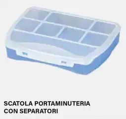 Il Gigante Scatola portaminuteria con separatori offerta