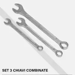 Il Gigante Set 3 chiavi combinate offerta