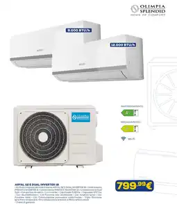 Euronics Aryal S2 E dual inverter 18 offerta