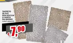 Il Gigante TAPPETO IN PVC PER DOCCIA O VASCA DA BAGNO offerta