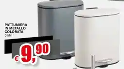 Il Gigante Pattumiera in metallo colorata offerta