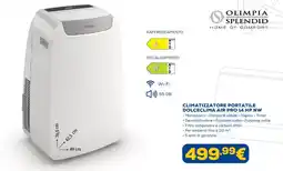 Euronics OLIMPIA SPLENDID CLIMATIZZATORE PORTATILE DOLCECLIMA AIR PRO 14 HP NW offerta