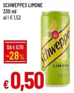 IperFamila Schweppes Limone offerta